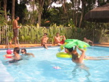 festa na piscina!