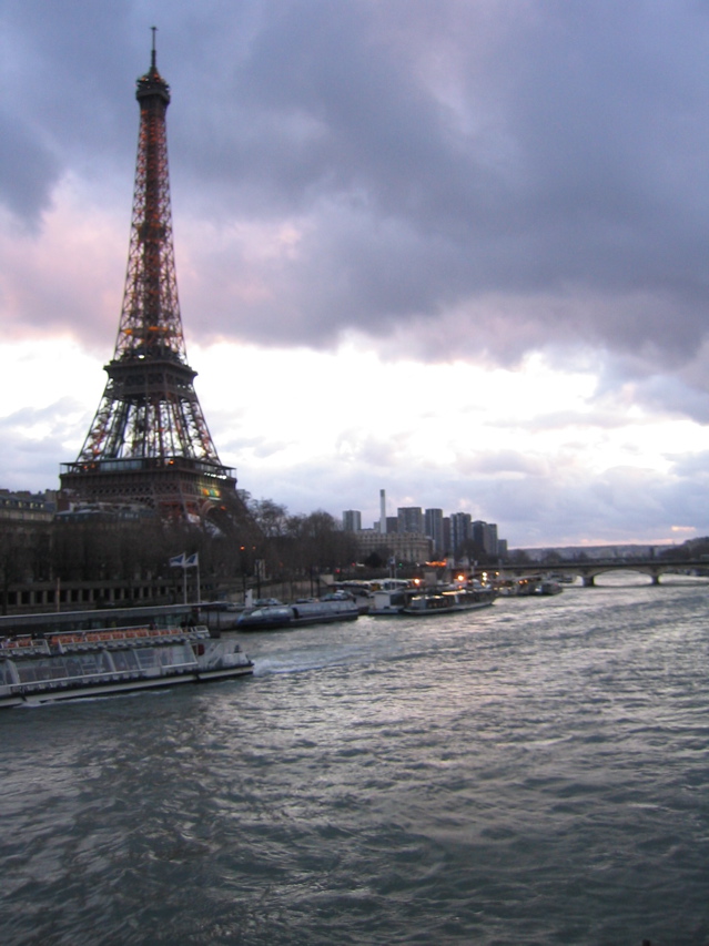 sena e torre eiffel